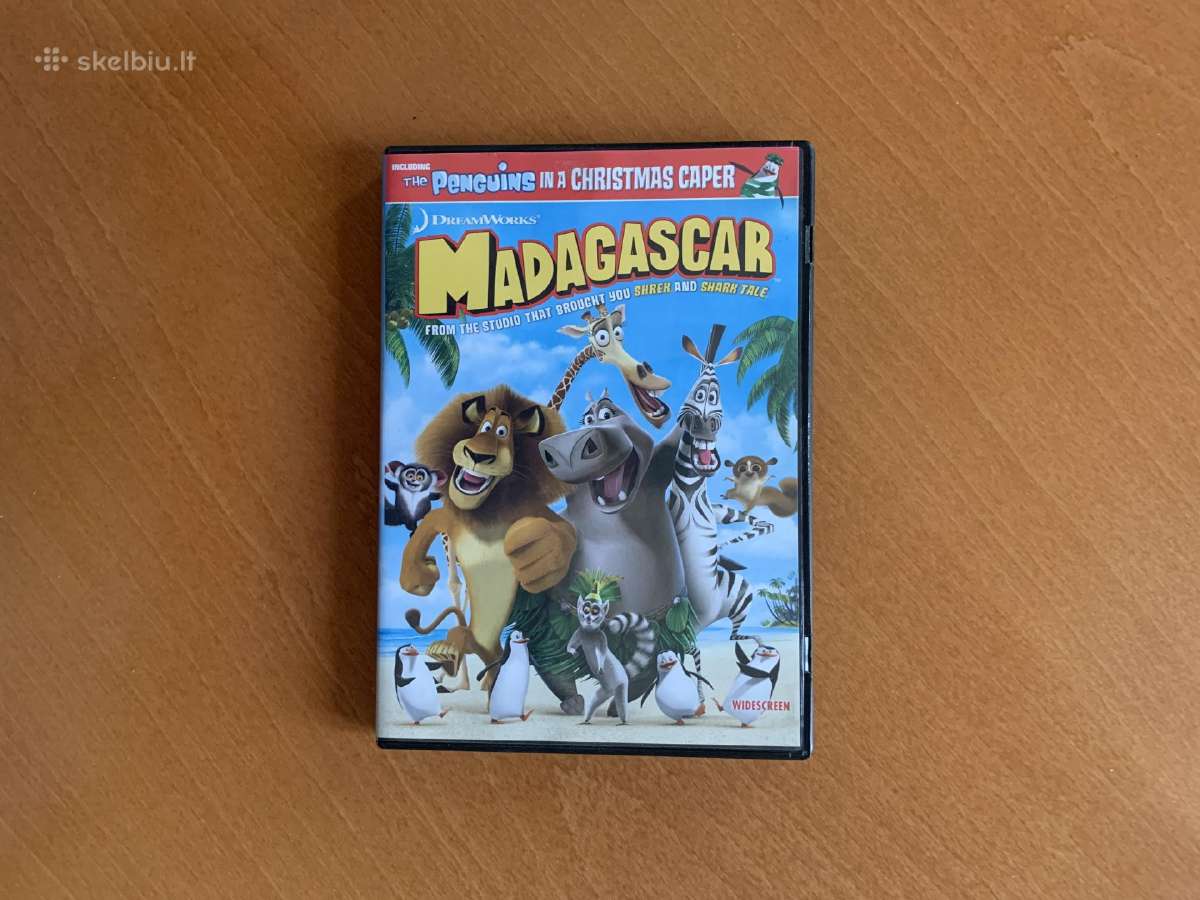 Dvd filmas - Madagascar