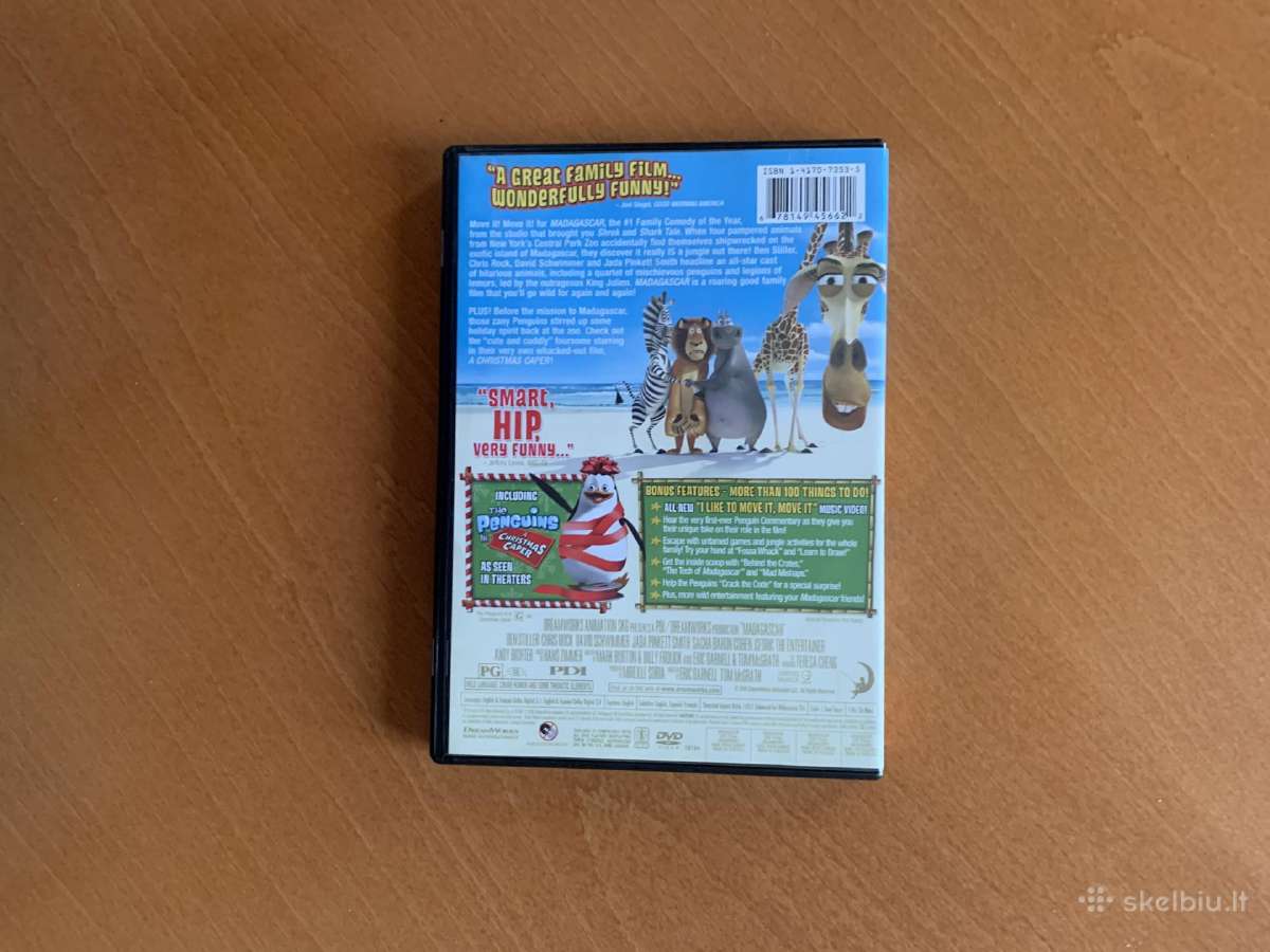 Dvd filmas - Madagascar - nuotraukos Nr. 2