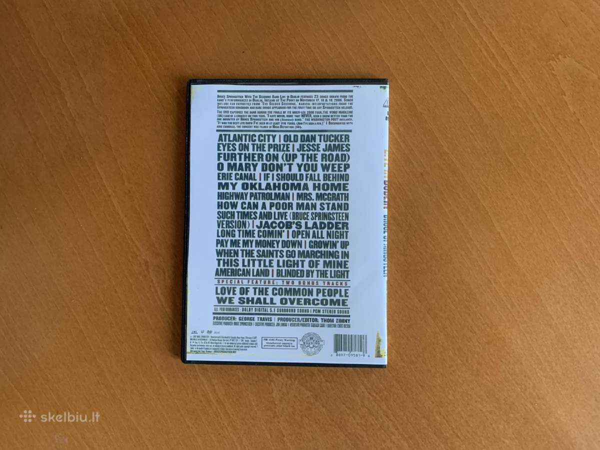 Dvd - Bruce Springsteen koncertas - nuotraukos Nr. 2