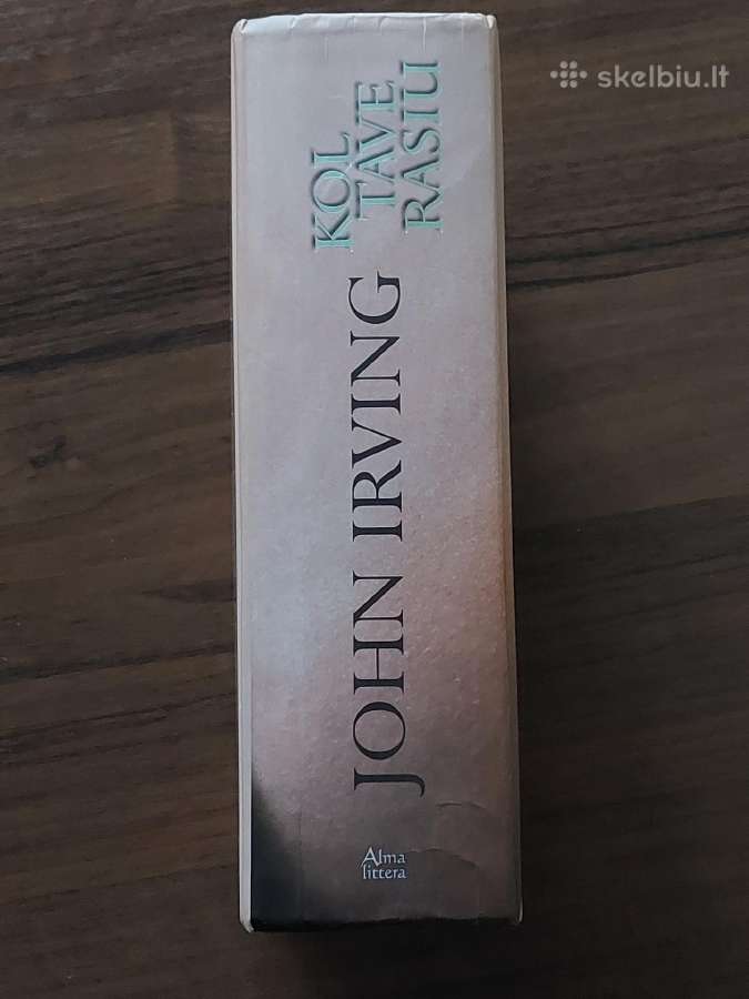 John Irving ,knyga - Kol Tave rasiu . - nuotraukos Nr. 5