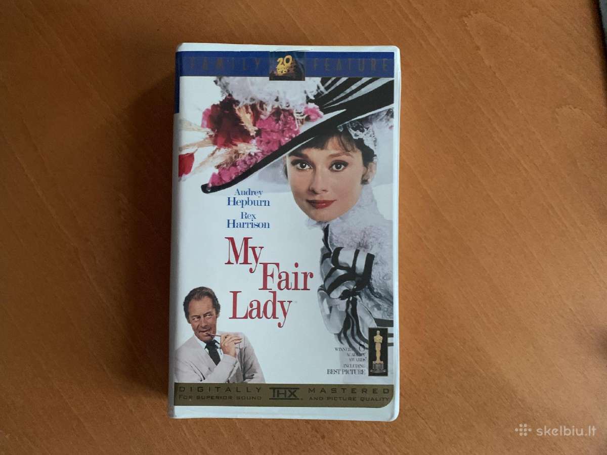 Vhs kasetė - My Fair Lady filmas