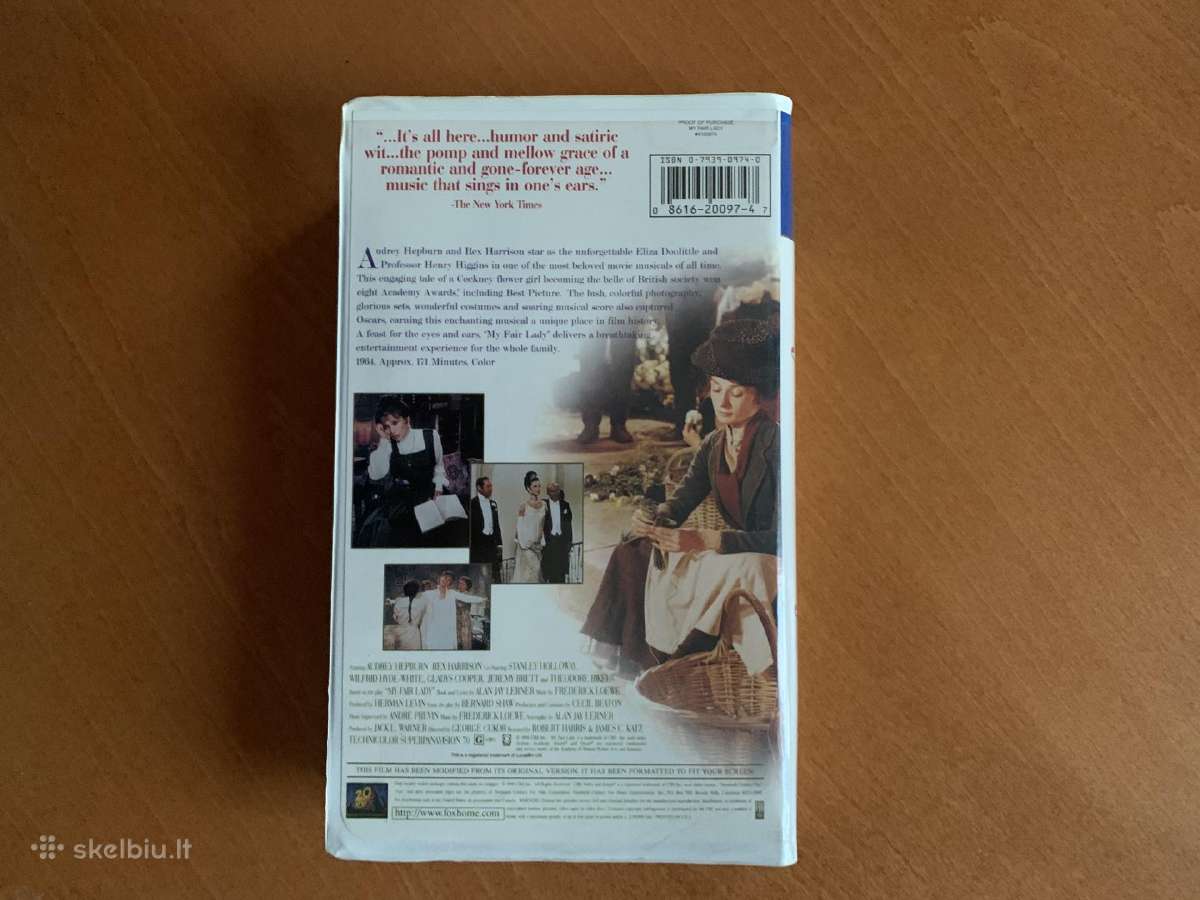 Vhs kasetė - My Fair Lady filmas - nuotraukos Nr. 2