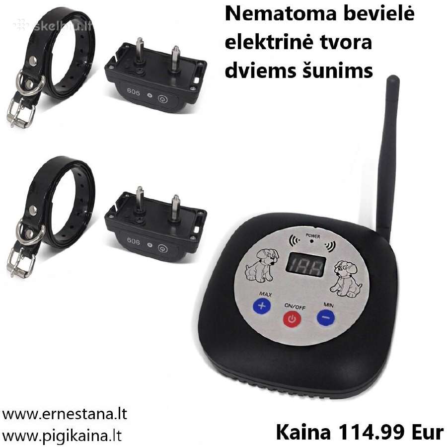 Elektrinė tvora šunims Bevielės ir Vielinės - nuotraukos Nr. 3