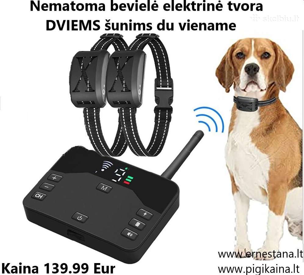 Elektrinė tvora šunims Bevielės ir Vielinės - nuotraukos Nr. 8