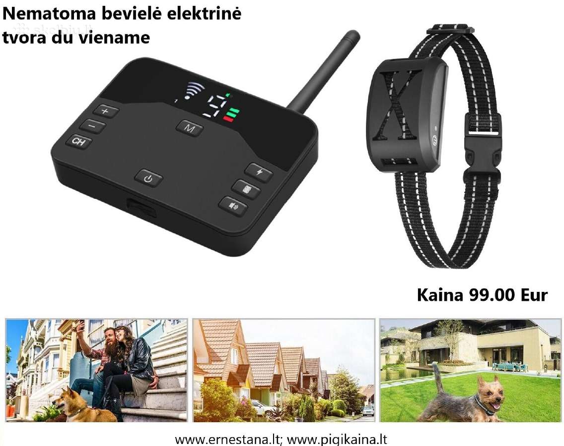 Elektrinė tvora šunims Bevielės ir Vielinės - nuotraukos Nr. 12