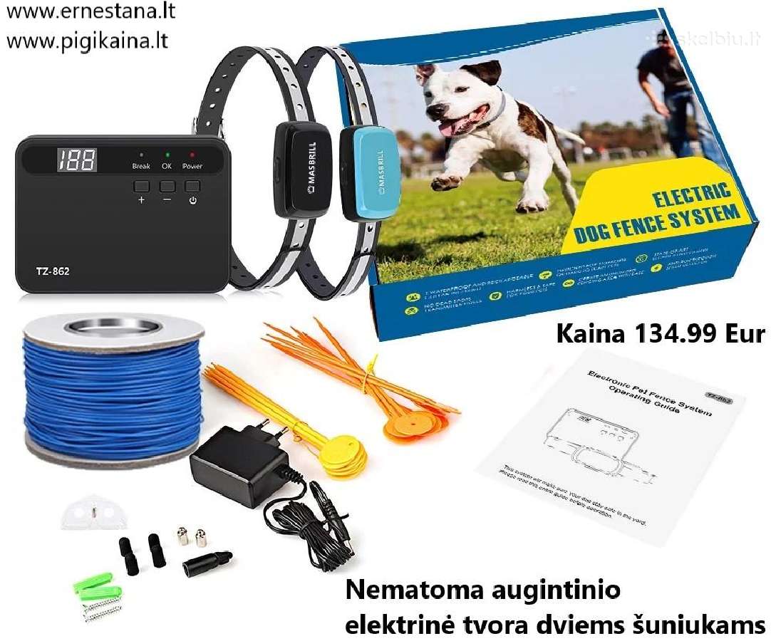 Elektrinė tvora šunims Bevielės ir Vielinės - nuotraukos Nr. 15