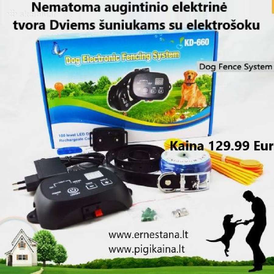 Elektrinė tvora šunims Bevielės ir Vielinės - nuotraukos Nr. 22