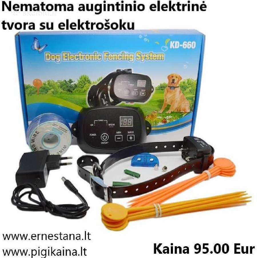 Elektrinė tvora šunims Bevielės ir Vielinės - nuotraukos Nr. 24
