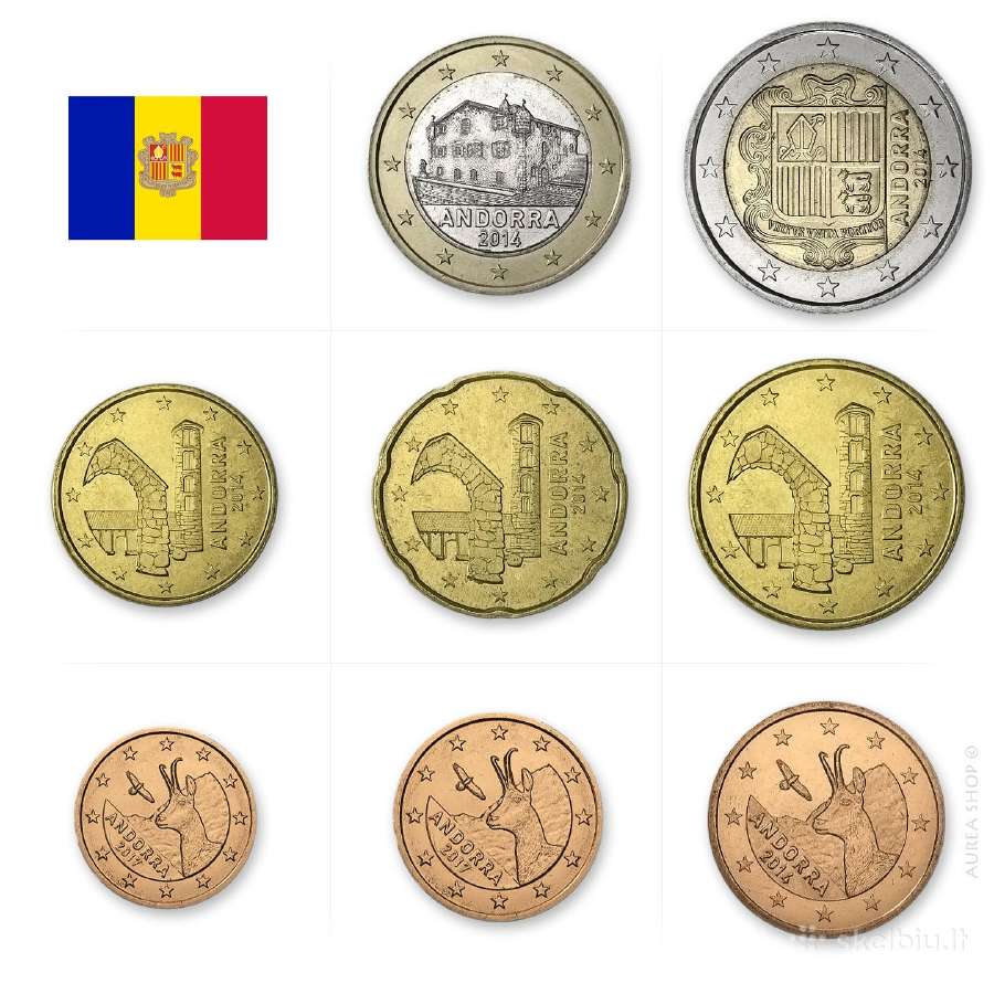 2025 Andoros 2€ monetos ir euro rinkiniai! - nuotraukos Nr. 16