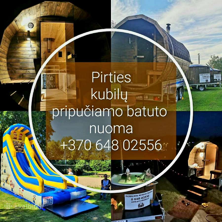 Kubilo ,Pirties ,Pripučiamo batuto nuoma Kaune - nuotraukos Nr. 2
