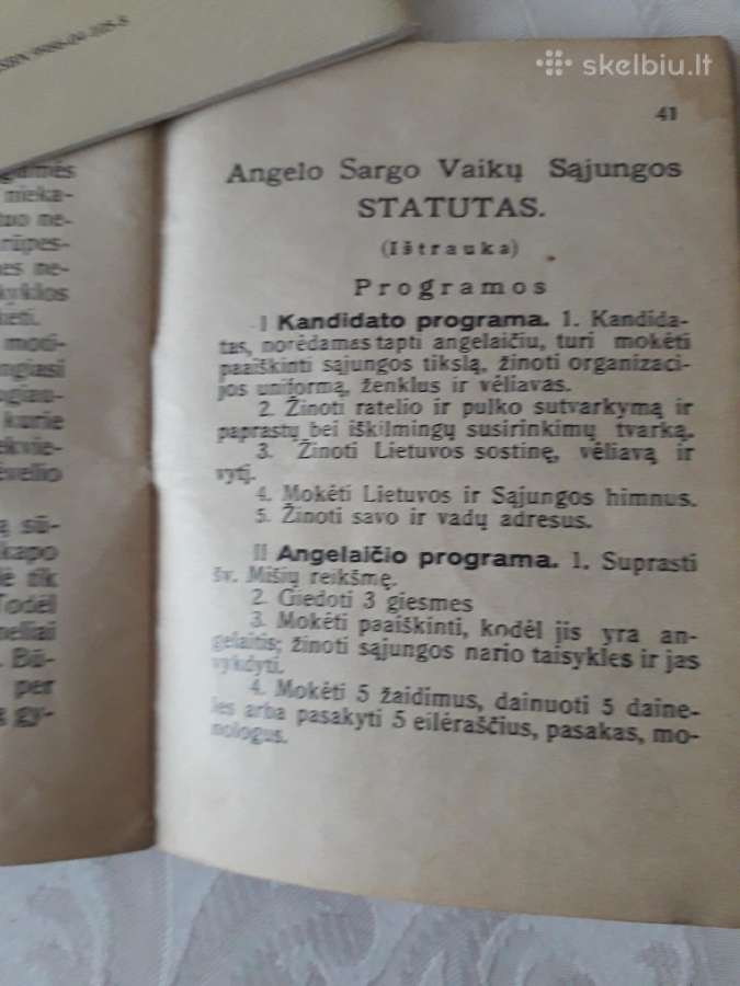 Kalendoriai, senovinės tarpukario knygos - nuotraukos Nr. 5