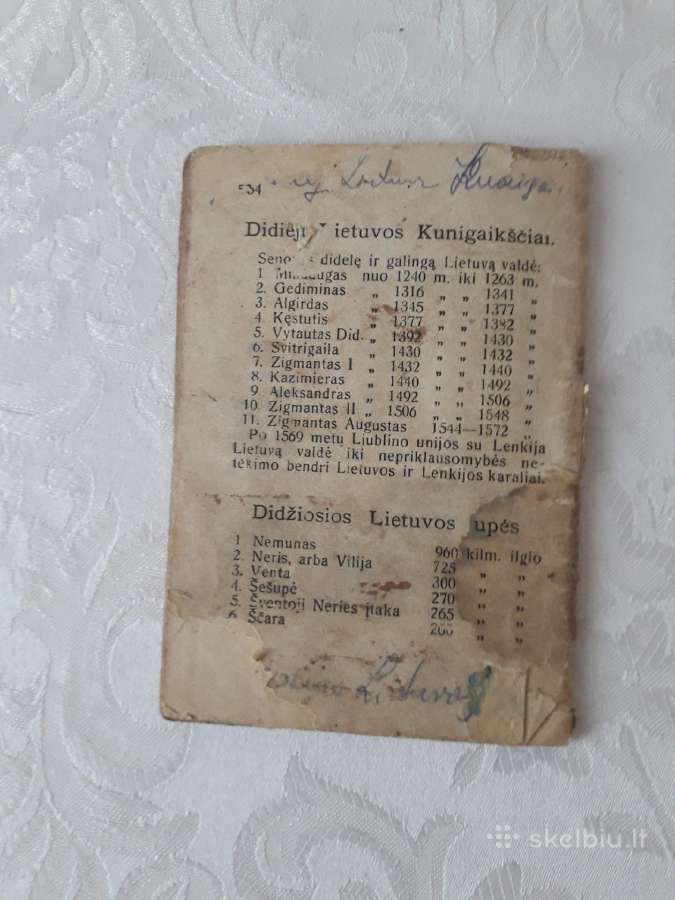 Kalendoriai, senovinės tarpukario knygos - nuotraukos Nr. 6