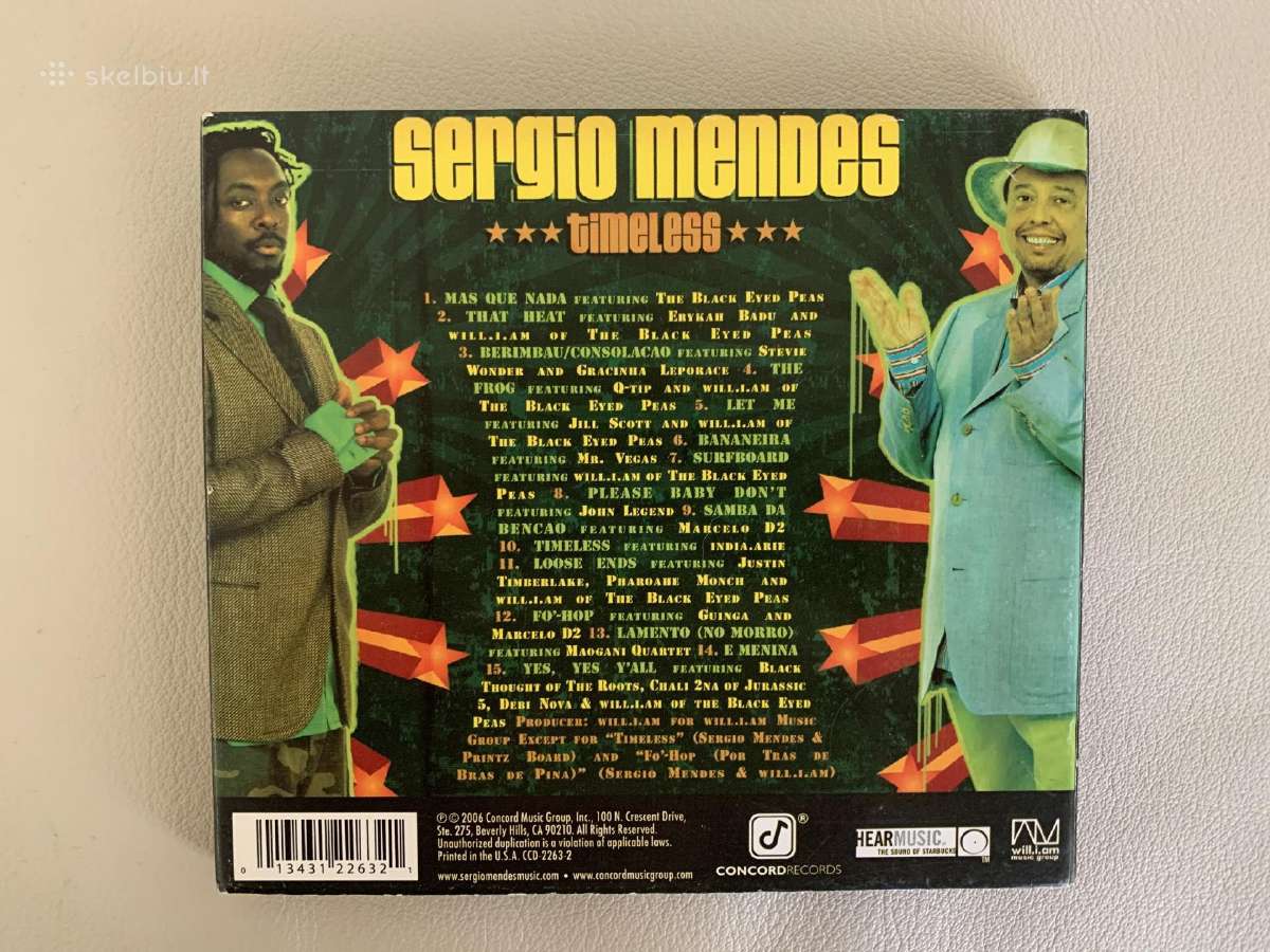 Sergio Mendes - muzikos CD - nuotraukos Nr. 2