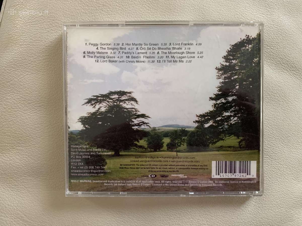 Sinead Oconnor - muzikos CD - nuotraukos Nr. 3