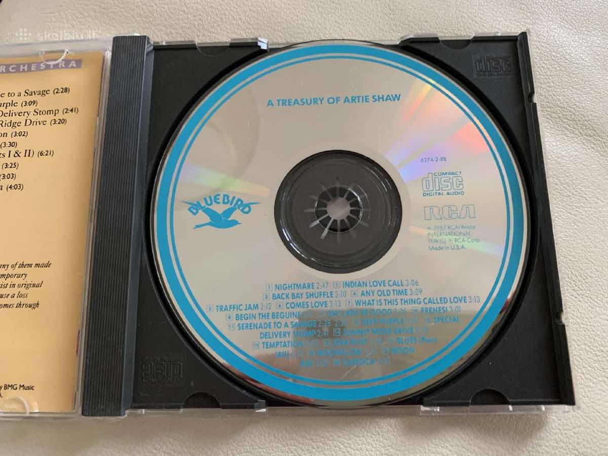 Artie Shaw and his orchestra - muzikos CD - nuotraukos Nr. 2