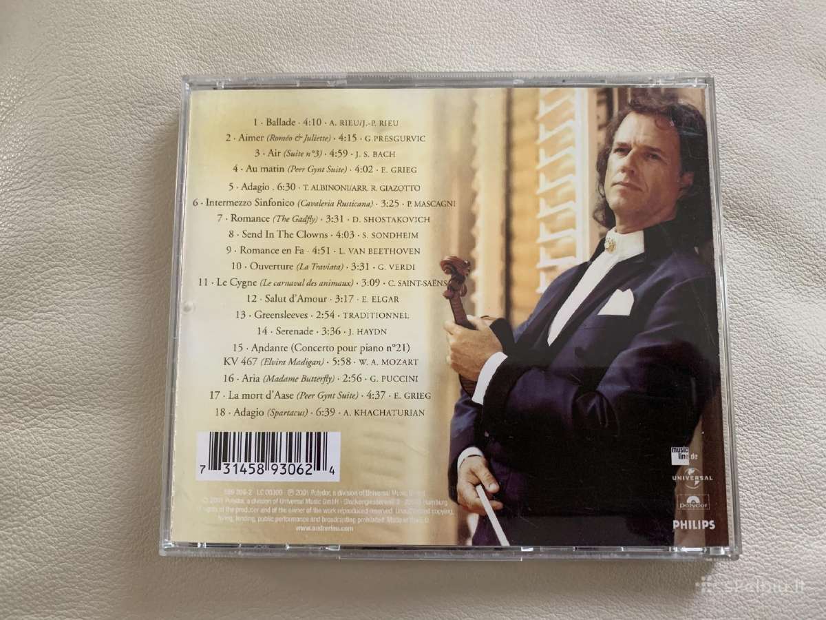 Andre Rieu - Aimer - muzikos CD - nuotraukos Nr. 3