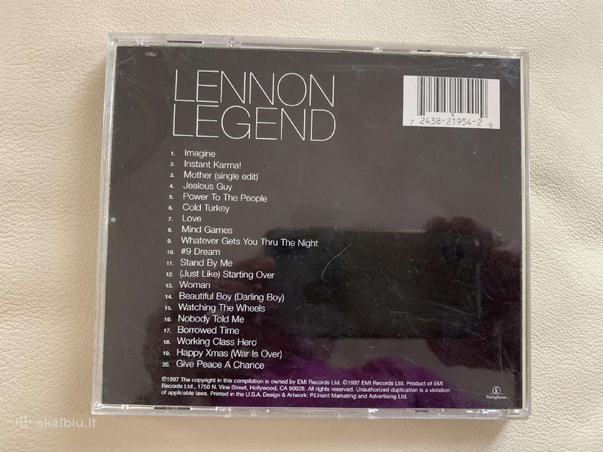 John Lennon - muzikos CD - nuotraukos Nr. 3