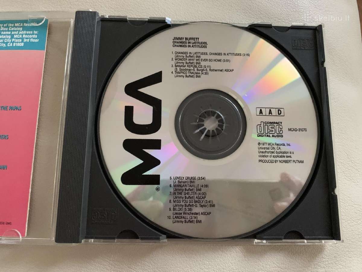 Jimmy Buffett - muzikos CD - nuotraukos Nr. 2