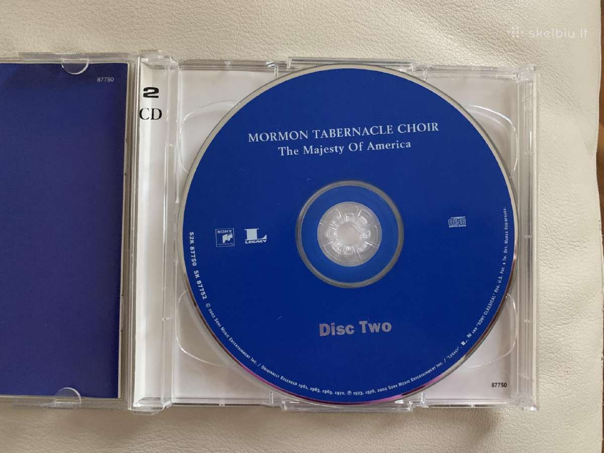 Mormon Tabernacle Choir - muzikos CD - nuotraukos Nr. 2