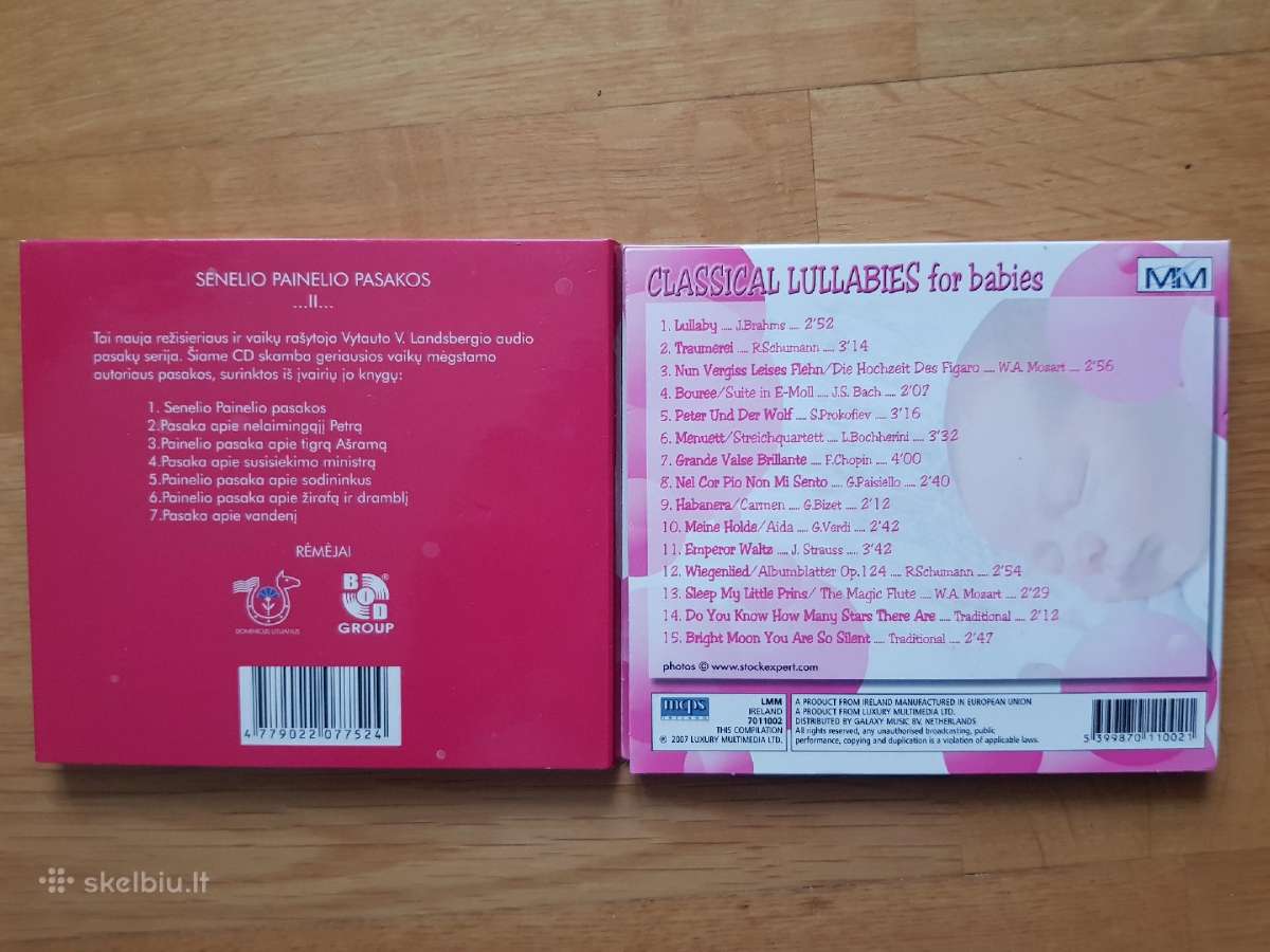Pasakų ir lopšinių CD - nuotraukos Nr. 2