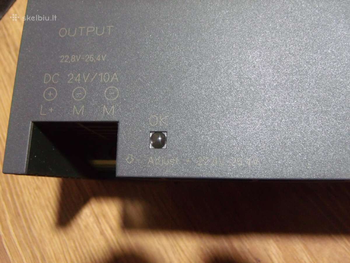 Maitinimo šaltinis 24v, Siemens Sitop power10 - nuotraukos Nr. 2