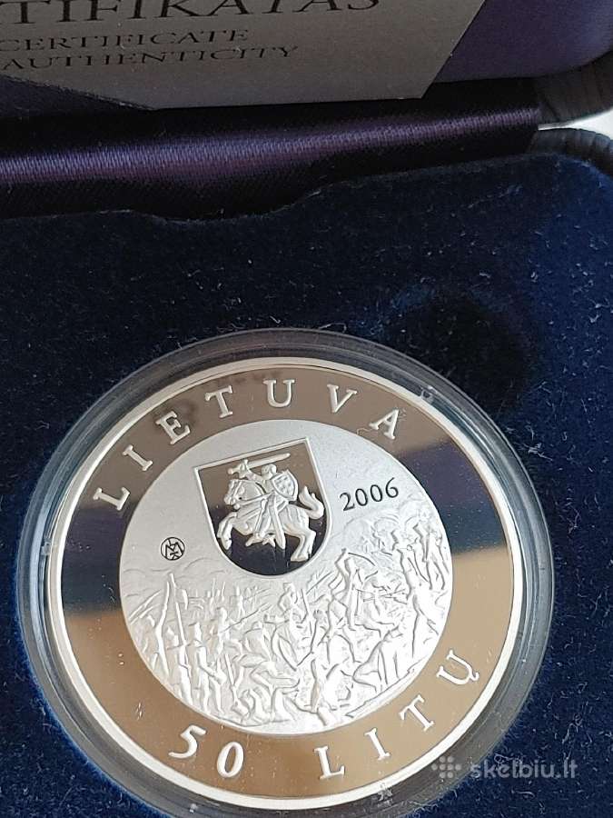 50 litų moneta - Emilija Pliaterytė - nuotraukos Nr. 2
