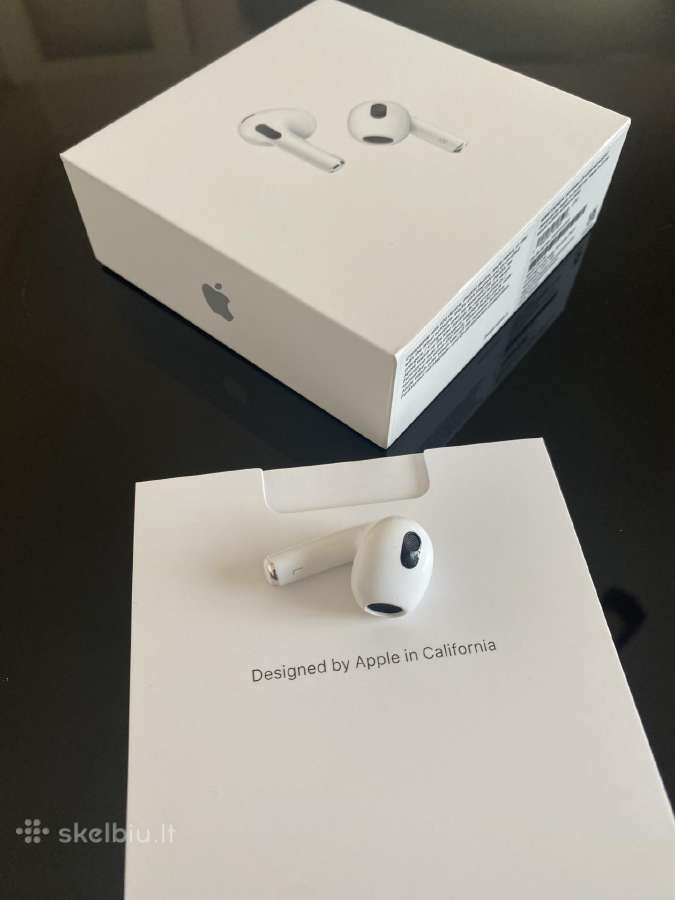 Originalūs Apple Airpods ir jų dalys Garantija! - nuotraukos Nr. 4