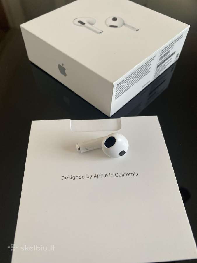 Originalūs Apple Airpods ir jų dalys Garantija! - nuotraukos Nr. 5