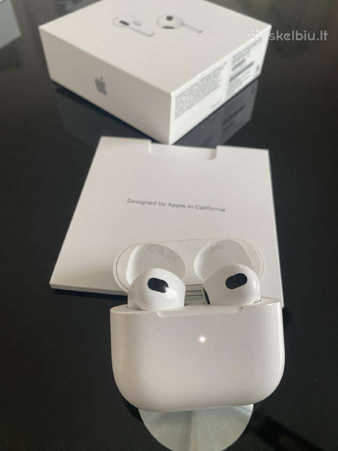 Originalūs Apple Airpods ir jų dalys Garantija! - nuotraukos Nr. 6