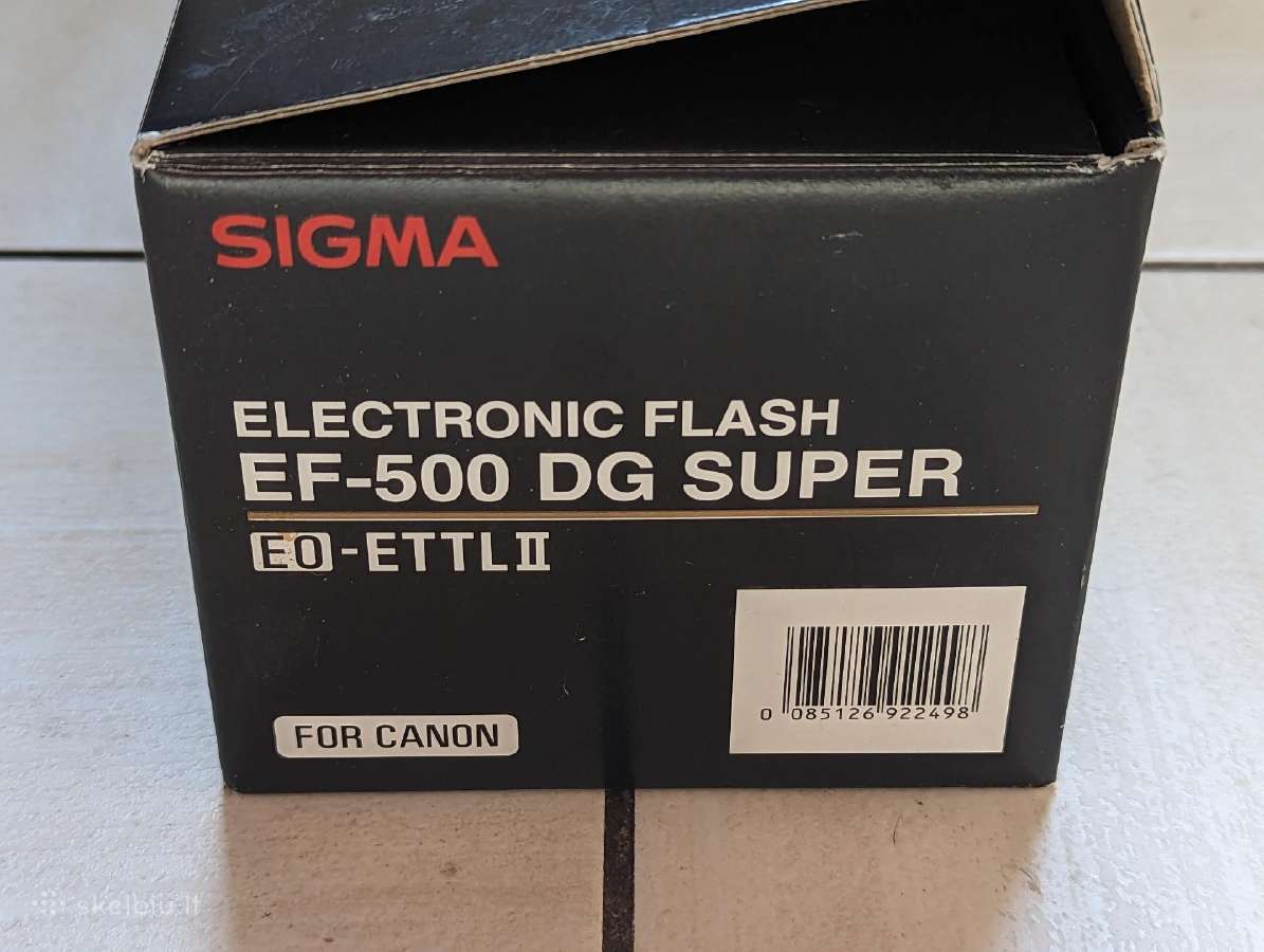 Sigma Ef-500 Dg Super skirta Canon - nuotraukos Nr. 4