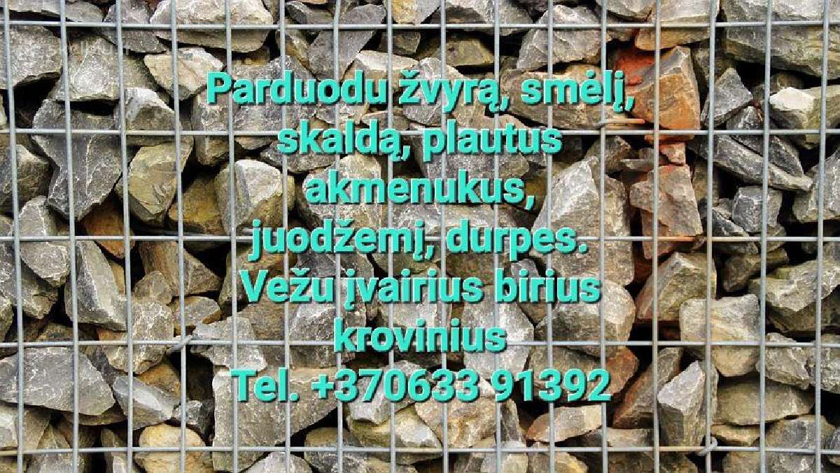 Parduodu žvyrą-skaldą-juodžemį Radviliškyje ir kt - nuotraukos Nr. 6