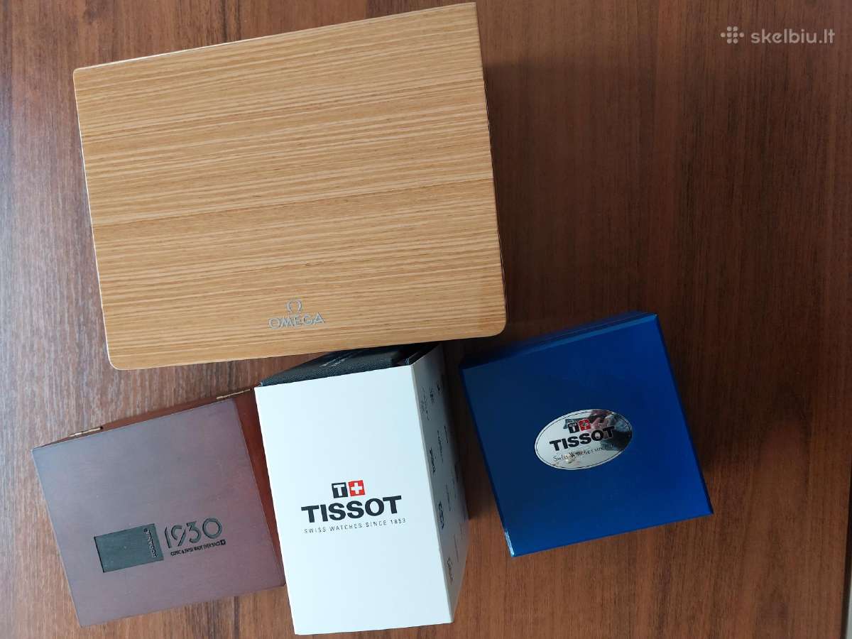 Laikrodžių dėžutės Omega ,Tissot ,Rodania ir kitos - nuotraukos Nr. 25