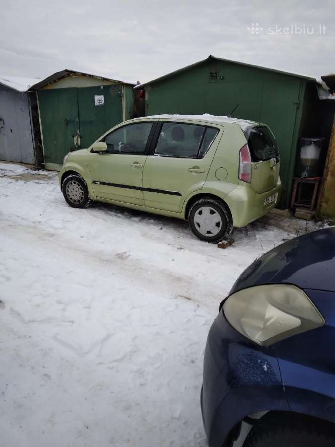 Daihatsu Sirion 1.3 dalims - nuotraukos Nr. 2