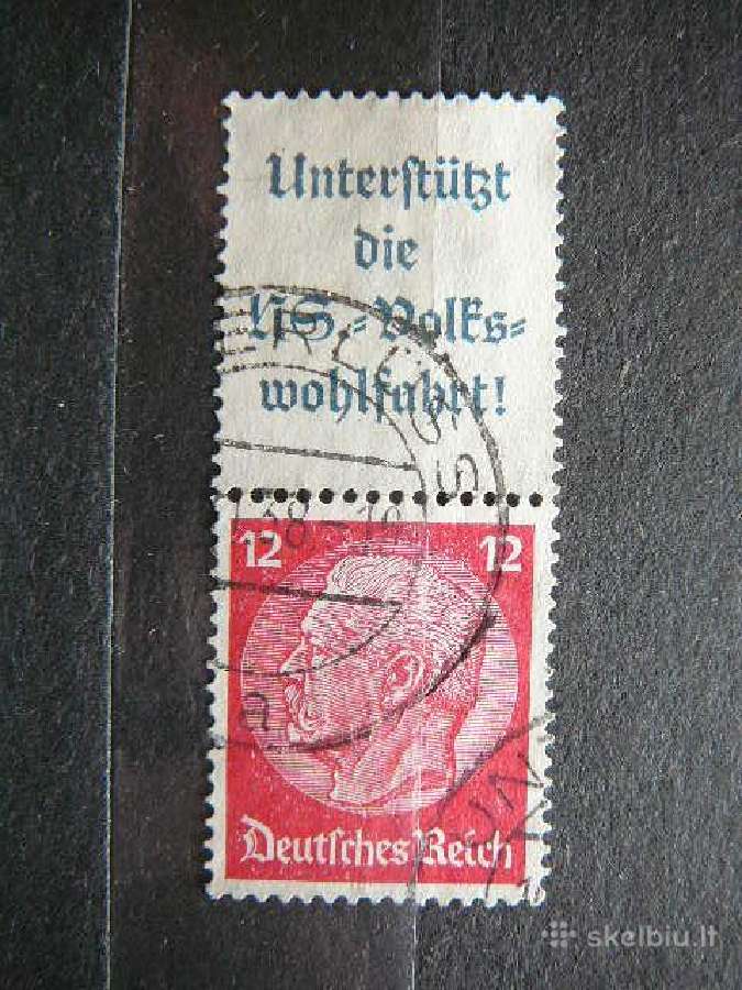 Reichsprezidentas Vokietija 1934 vkts155a