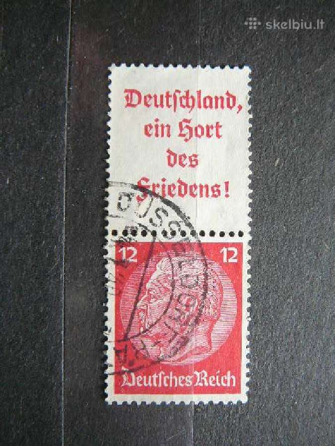 Reichsprezidentas Vokietija 1934 vkts143a