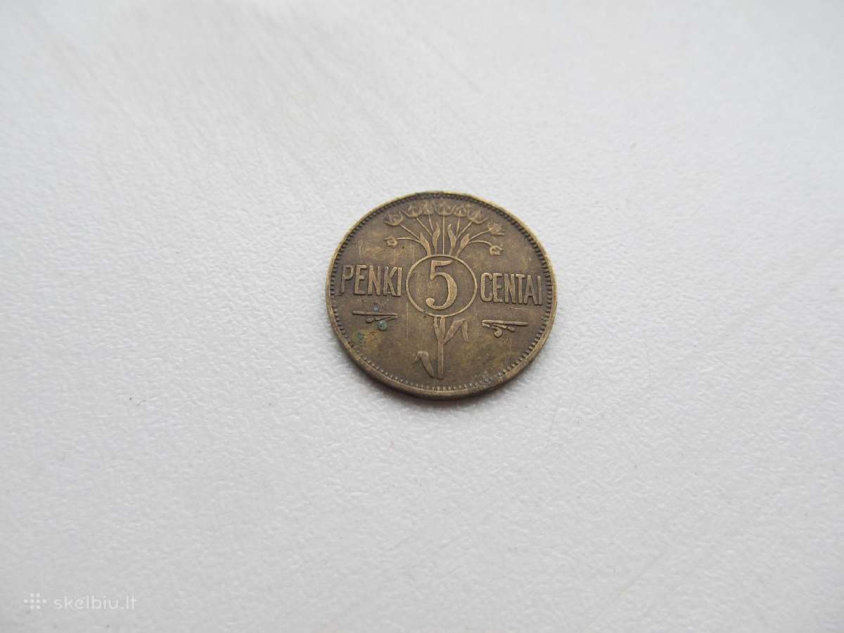 5 centai , Lietuva , 1925