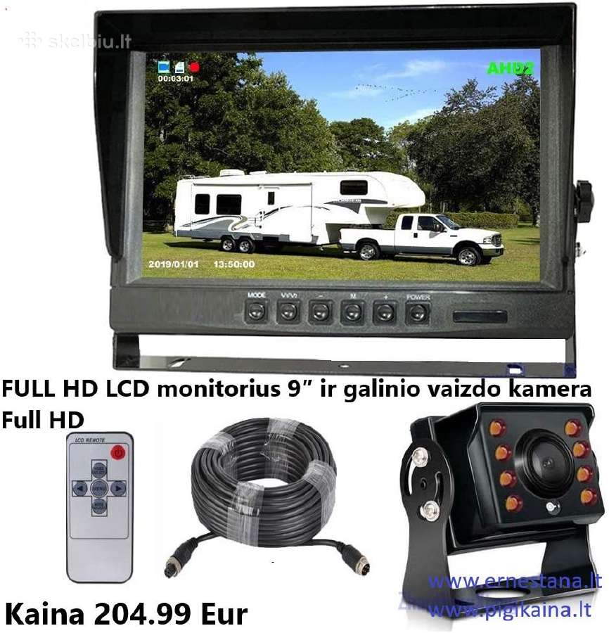 Galinio Vaizdo Kameros Ir Jų Priedai - nuotraukos Nr. 7