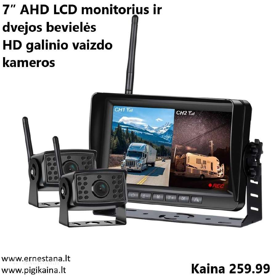 Galinio Vaizdo Kameros Ir Jų Priedai - nuotraukos Nr. 12