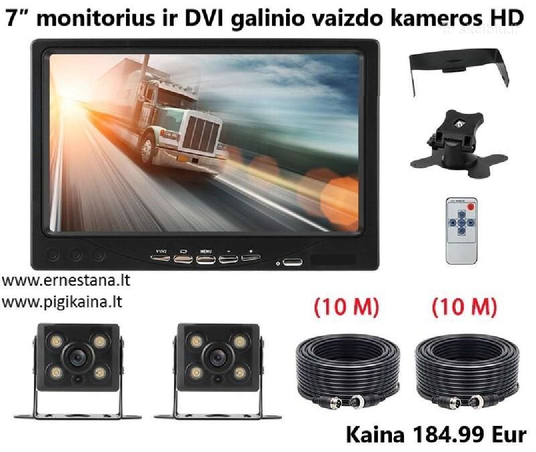 Galinio Vaizdo Kameros Ir Jų Priedai - nuotraukos Nr. 19