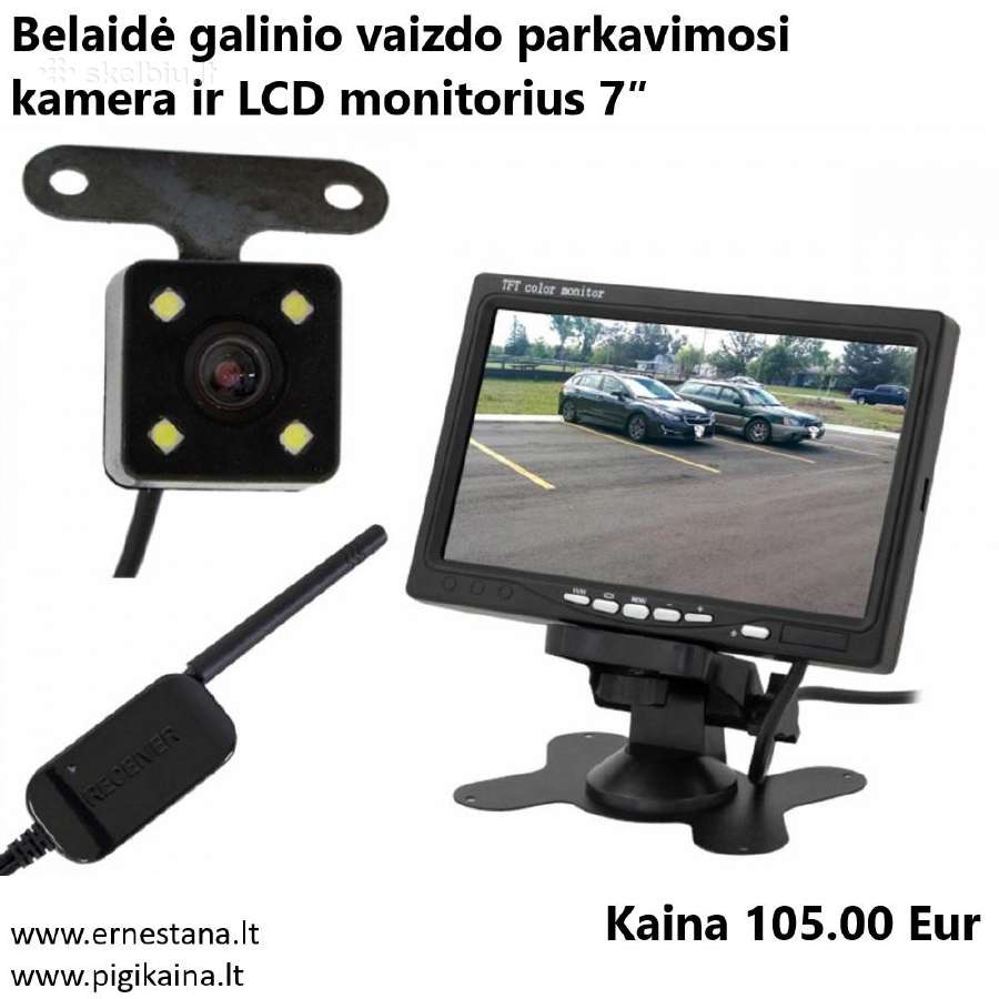 Galinio Vaizdo Kameros Ir Jų Priedai - nuotraukos Nr. 33
