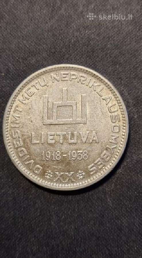 Perku sidabrines lietuviskas monetas - nuotraukos Nr. 5