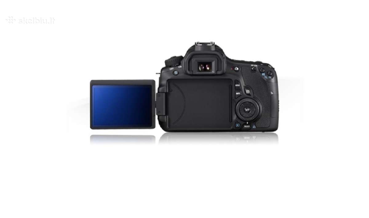 Canon 60d + battery grip Oe+ 16gb Sd kortelės 2vnt - nuotraukos Nr. 3