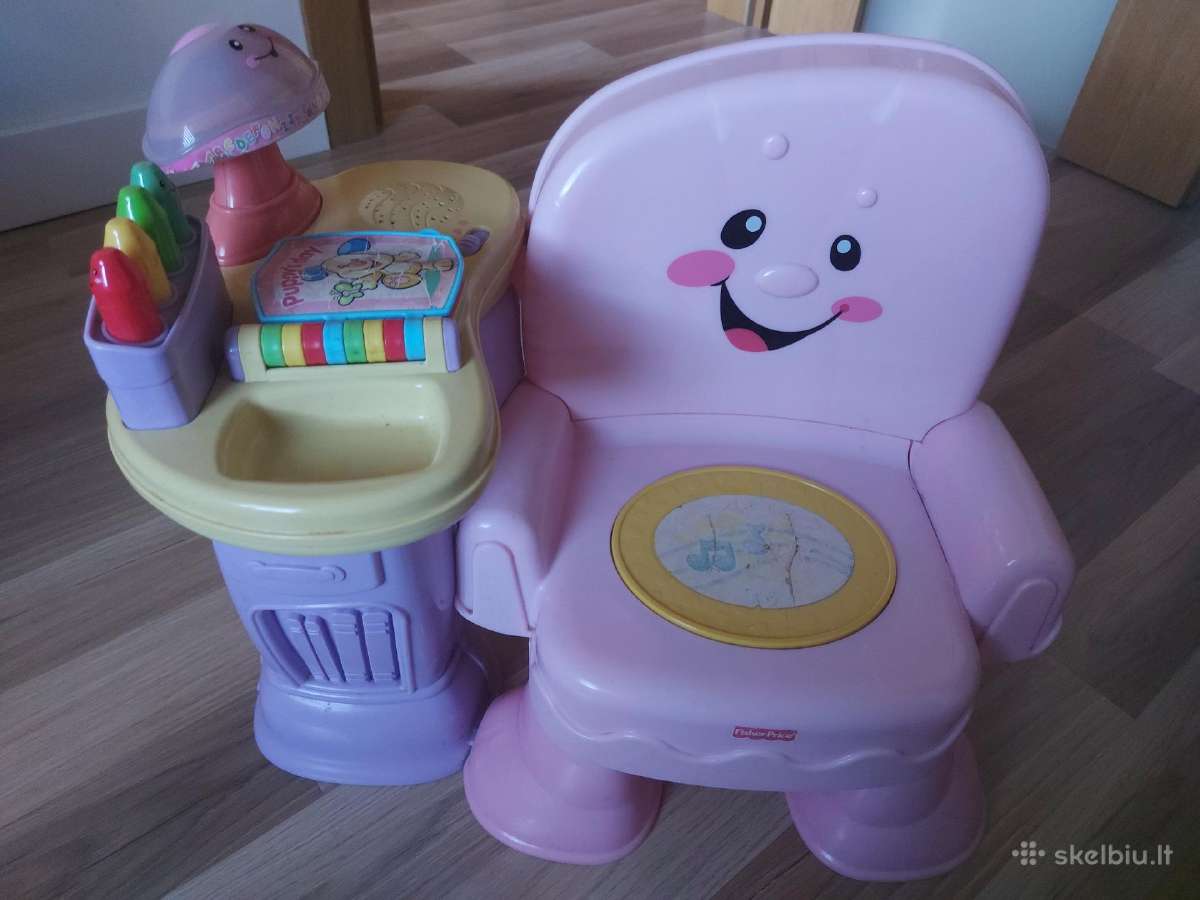Fisher price muzikinė kėdutė