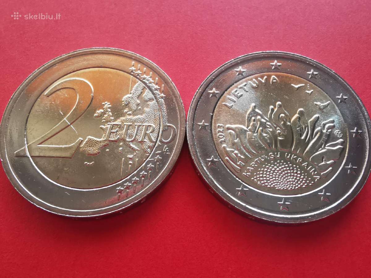 2023 m.2€ “Kartu su Ukraina“ Unc