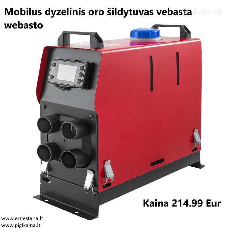 Dyzeliniai Oro Šildytuvai Ir Jų Priedai - nuotraukos Nr. 6
