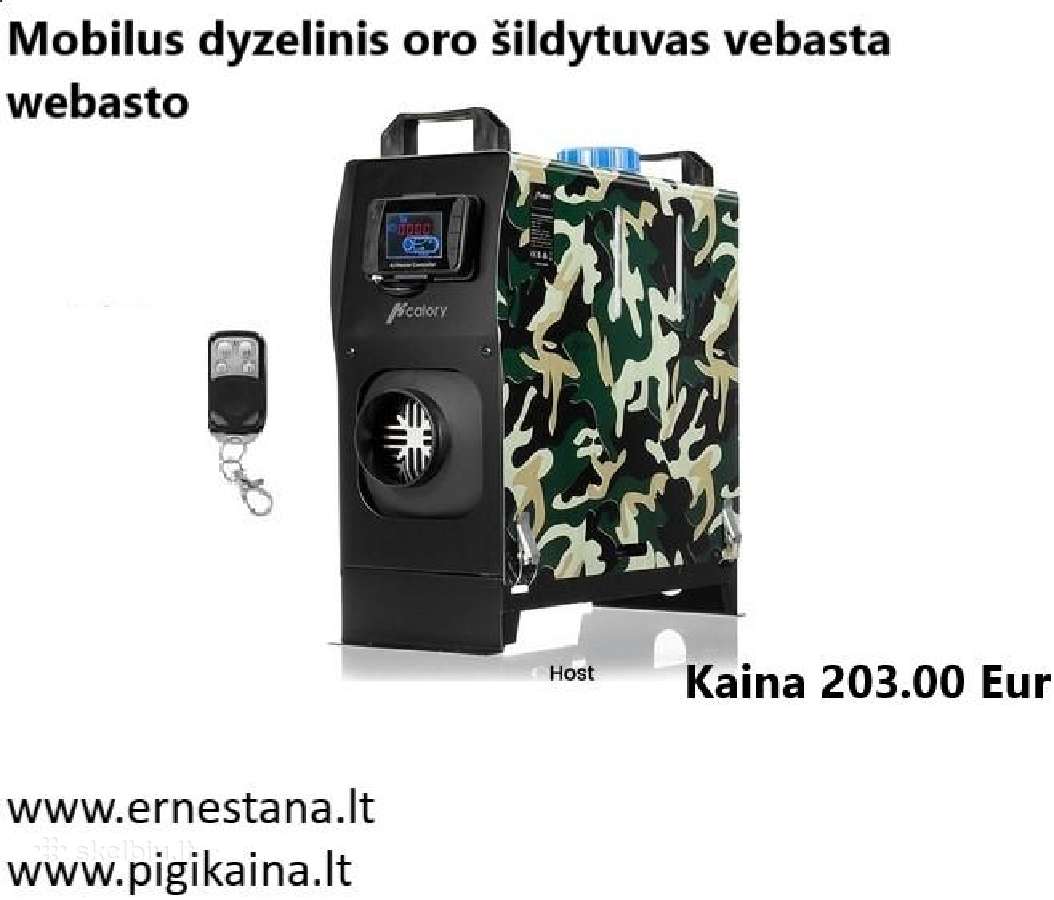 Dyzeliniai Oro Šildytuvai Ir Jų Priedai - nuotraukos Nr. 9