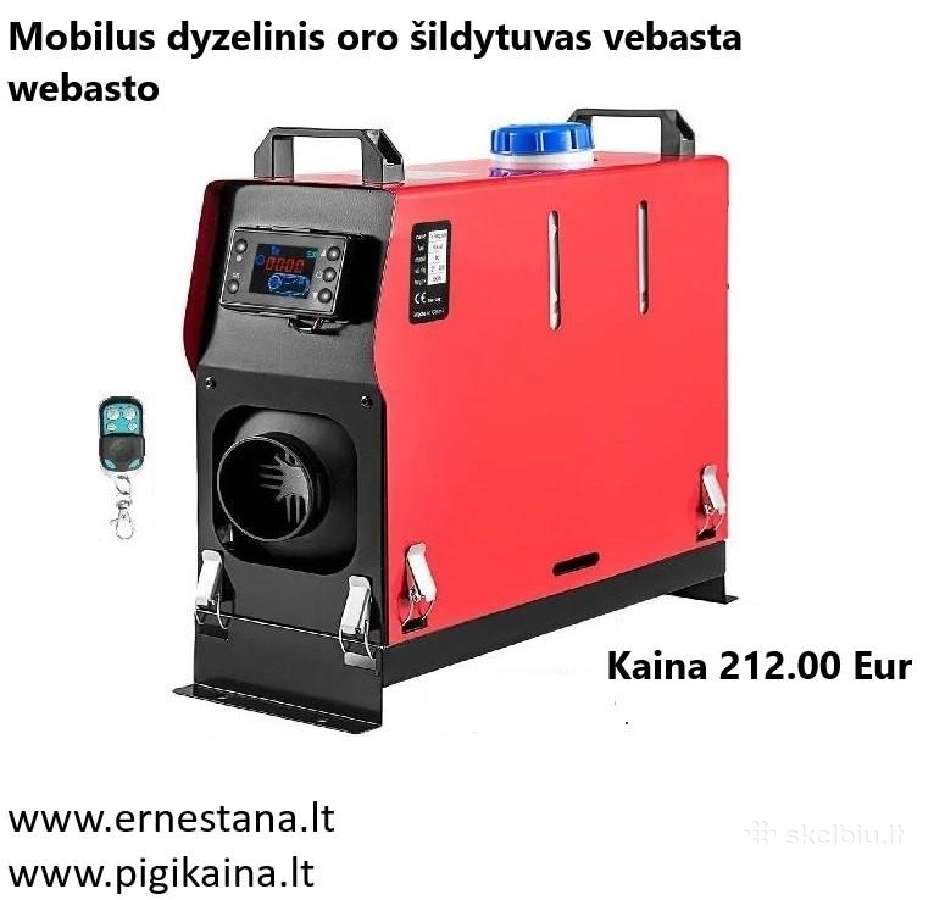 Dyzeliniai Oro Šildytuvai Ir Jų Priedai - nuotraukos Nr. 14