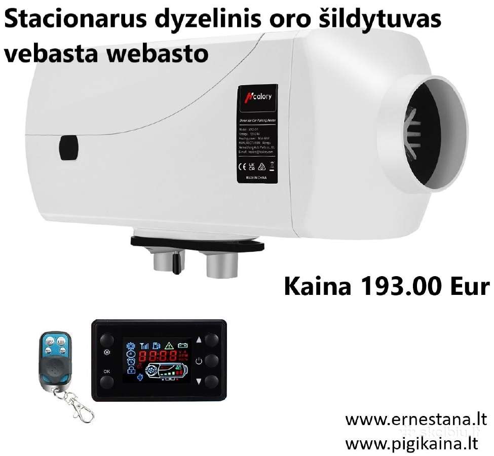 Dyzeliniai Oro Šildytuvai Ir Jų Priedai - nuotraukos Nr. 16