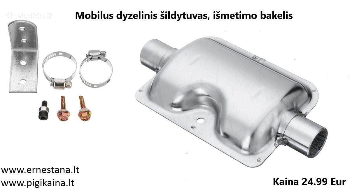 Dyzeliniai Oro Šildytuvai Ir Jų Priedai - nuotraukos Nr. 31