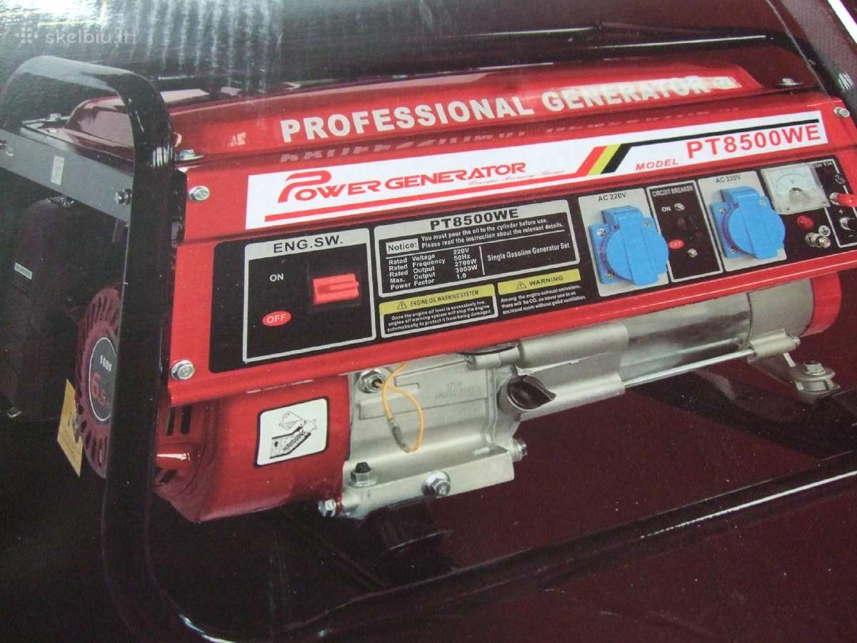 Akcija ! Benzininiai 4t Vandens siurbliai 6.5/7 Hp - nuotraukos Nr. 28